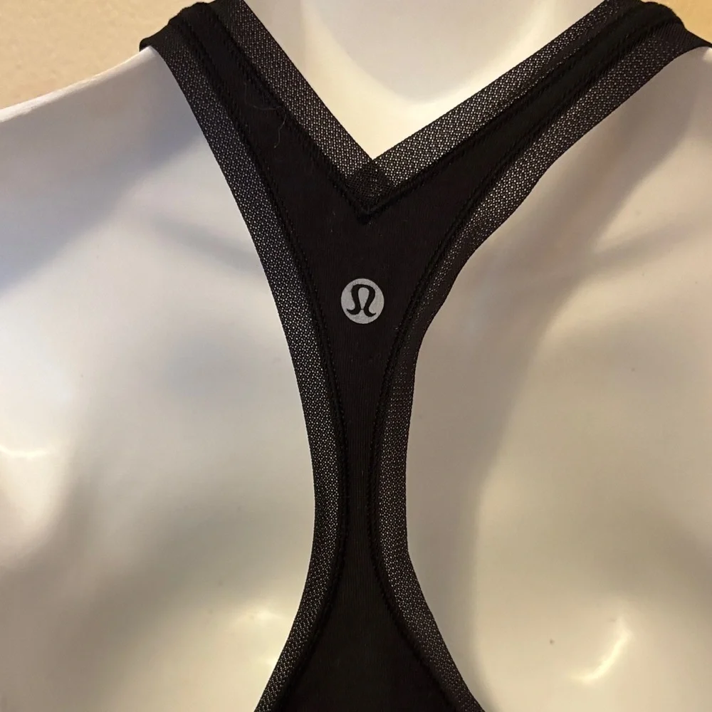 lululemon athletica Black Tank Top